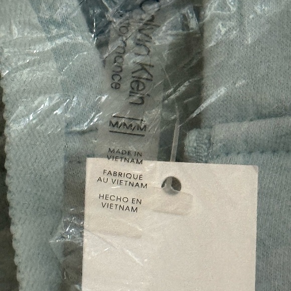 Calvin Klein Sea Level Blue Dropped Shoulder Performance Hoodie NWT M - Picture 7 of 8